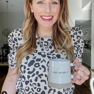 Who What Wear Leopard Sweatshirt